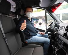 Governador entrega 36 carros da Saúde para Colombo, Bocaiúva do Sul e Campina Grande do Sul
