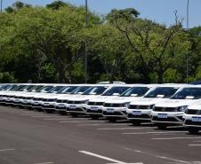 Mais 48 carros para reforço da frota da Saúde são entregues em Foz do Iguaçu