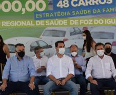 Mais 48 carros para reforço da frota da Saúde são entregues em Foz do Iguaçu