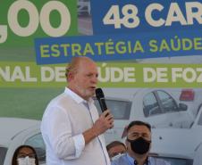 Mais 48 carros para reforço da frota da Saúde são entregues em Foz do Iguaçu