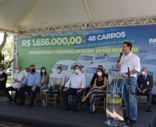 Mais 48 carros para reforço da frota da Saúde são entregues em Foz do Iguaçu