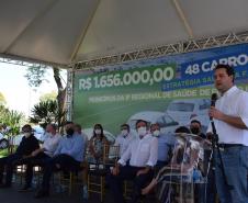 Mais 48 carros para reforço da frota da Saúde são entregues em Foz do Iguaçu