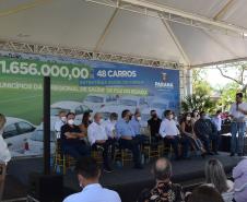 Mais 48 carros para reforço da frota da Saúde são entregues em Foz do Iguaçu