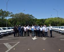 Mais 48 carros para reforço da frota da Saúde são entregues em Foz do Iguaçu