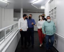 Secretário visita hospitais em União da Vitória para viabilizar novos investimentos na Saúde