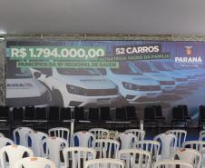 Frota da Saúde é reforçada com mais 52 automóveis para a Região de Jacarezinho