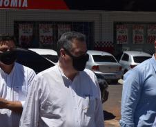 Frota da Saúde é reforçada com mais 52 automóveis para a Região de Jacarezinho