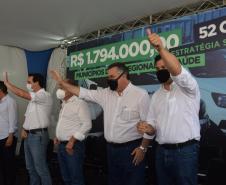 Frota da Saúde é reforçada com mais 52 automóveis para a Região de Jacarezinho
