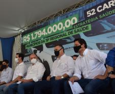 Frota da Saúde é reforçada com mais 52 automóveis para a Região de Jacarezinho