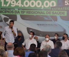 Frota da Saúde é reforçada com mais 52 automóveis para a Região de Jacarezinho