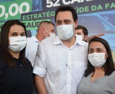 Frota da Saúde é reforçada com mais 52 automóveis para a Região de Jacarezinho