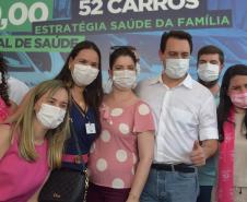 Frota da Saúde é reforçada com mais 52 automóveis para a Região de Jacarezinho