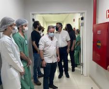 Secretário visita hospital e assina contrato de R$ 15,3 milhões para prestação de serviços em Assis Chateaubriand