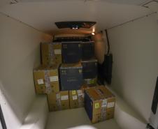 Mais 451 mil doses de vacinas contra a Covid-19 chegam ao Paraná 