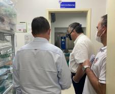 Secretário visita hospital e assina contrato de R$ 15,3 milhões para prestação de serviços em Assis Chateaubriand