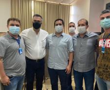 Secretário visita hospital e assina contrato de R$ 15,3 milhões para prestação de serviços em Assis Chateaubriand