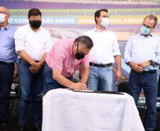 Governo entrega 37 carros para a Saúde da Região de Cornélio Procópio