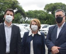 Governador entrega 40 carros para reforçar atendimento da Saúde em Curitiba