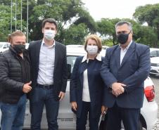 Governador entrega 40 carros para reforçar atendimento da Saúde em Curitiba
