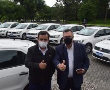 Governador entrega 40 carros para reforçar atendimento da Saúde em Curitiba