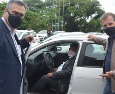 Governador entrega 40 carros para reforçar atendimento da Saúde em Curitiba