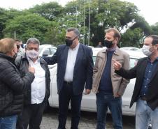 Governador entrega 40 carros para reforçar atendimento da Saúde em Curitiba