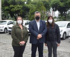 Governador entrega 40 carros para reforçar atendimento da Saúde em Curitiba