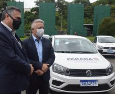 Governador entrega 40 carros para reforçar atendimento da Saúde em Curitiba