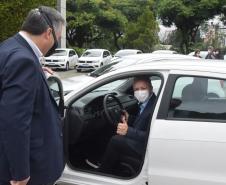 Governador entrega 40 carros para reforçar atendimento da Saúde em Curitiba