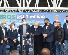 Governador entrega 40 carros para reforçar atendimento da Saúde em Curitiba