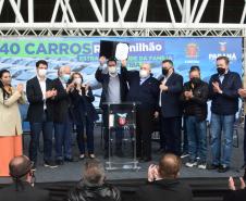 Governador entrega 40 carros para reforçar atendimento da Saúde em Curitiba