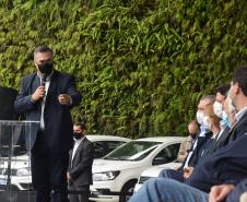 Governador entrega 40 carros para reforçar atendimento da Saúde em Curitiba