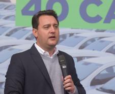 Governador entrega 40 carros para reforçar atendimento da Saúde em Curitiba