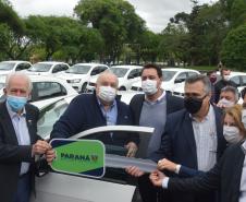 Governador entrega 40 carros para reforçar atendimento da Saúde em Curitiba