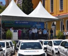 Municípios da Região de Pato Branco recebem 43 veículos para reforço da Saúde da Família