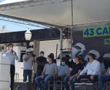 Municípios da Região de Pato Branco recebem 43 veículos para reforço da Saúde da Família