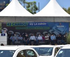 Municípios da Região de Pato Branco recebem 43 veículos para reforço da Saúde da Família