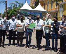 Municípios da Região de Pato Branco recebem 43 veículos para reforço da Saúde da Família
