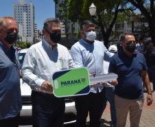 Municípios da Região de Pato Branco recebem 43 veículos para reforço da Saúde da Família