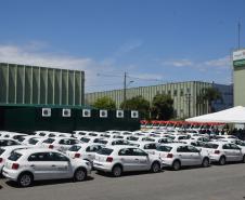 Saúde entrega 108 veículos para a Região Metropolitana