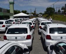 Saúde entrega 108 veículos para a Região Metropolitana