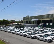 Saúde entrega 108 veículos para a Região Metropolitana