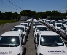 Saúde entrega 108 veículos para a Região Metropolitana