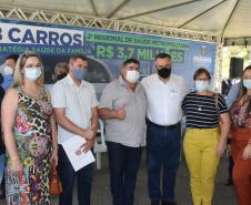 Saúde entrega 108 veículos para a Região Metropolitana
