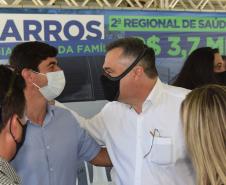 Saúde entrega 108 veículos para a Região Metropolitana
