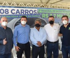 Saúde entrega 108 veículos para a Região Metropolitana