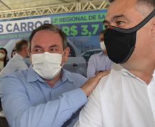 Saúde entrega 108 veículos para a Região Metropolitana