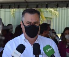 Saúde entrega 108 veículos para a Região Metropolitana