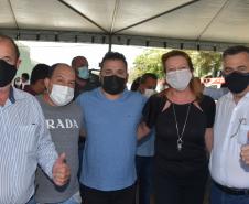 Saúde entrega 108 veículos para a Região Metropolitana