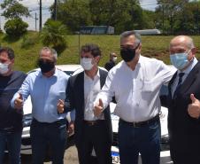 Saúde entrega 108 veículos para a Região Metropolitana